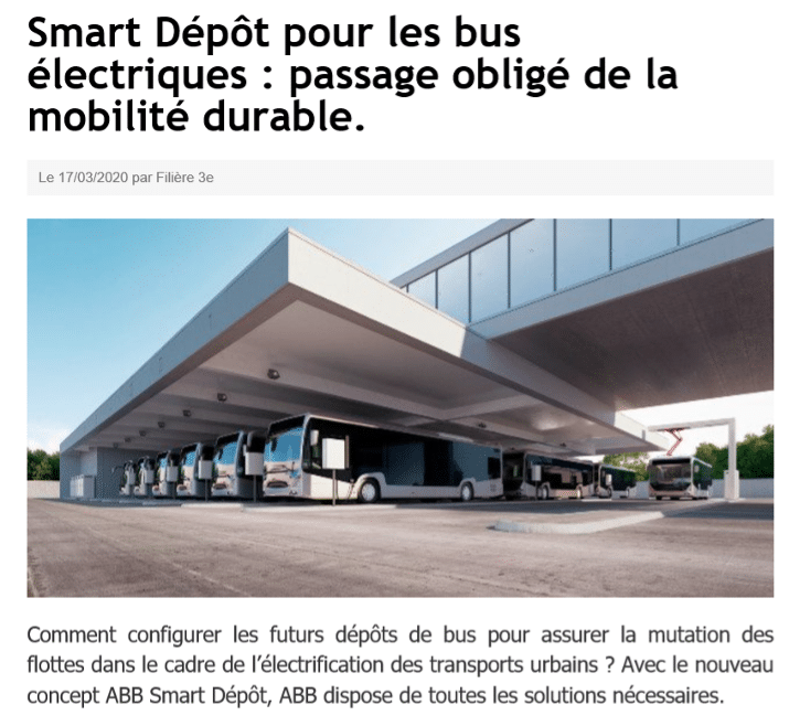Optimisation d’une flotte de bus électrique